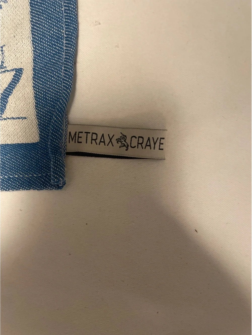 Vintage Metrax Craye Tapisserie de Bayeux Decorative Wall Hanging
